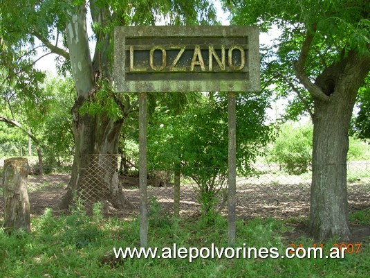 Foto: Estación Lozano - Lozano (Buenos Aires), Argentina