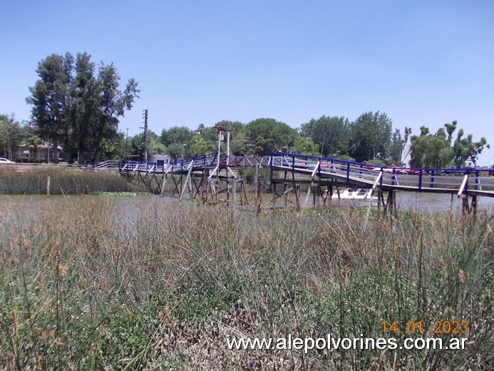 Foto: Dique Lujan - Puente Peatonal - Dique Lujan (Buenos Aires), Argentina