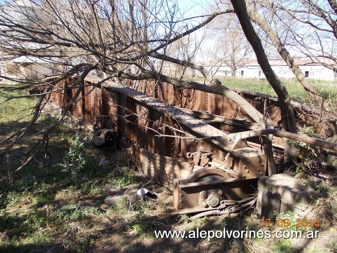 Foto: Estación Intendente Alvear - Mesa Giratoria - Intendente Alvear (La Pampa), Argentina