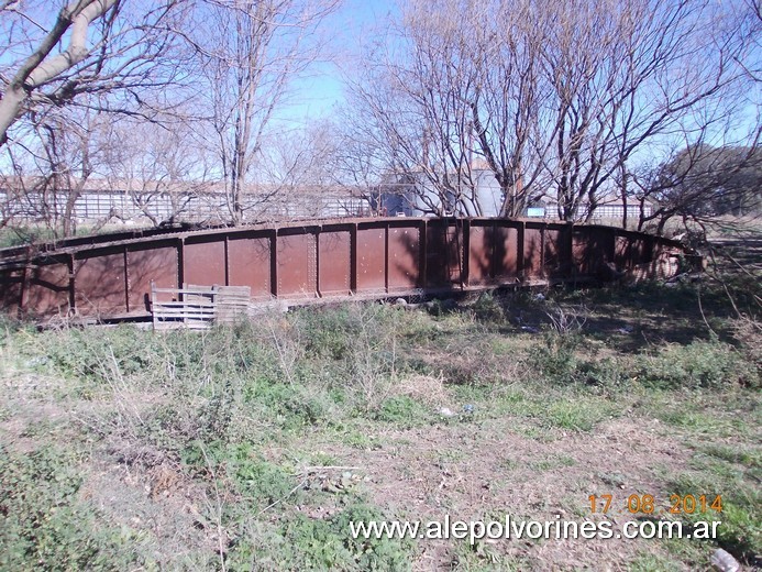 Foto: Estación Intendente Alvear - Mesa Giratoria - Intendente Alvear (La Pampa), Argentina