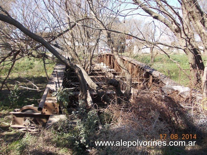 Foto: Estación Intendente Alvear - Mesa Giratoria - Intendente Alvear (La Pampa), Argentina