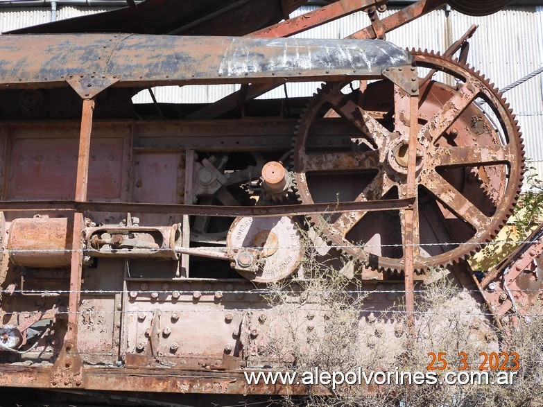 Foto: Estación San Antonio Oeste- Grua Ferroviaria - San Antonio Oeste (Río Negro), Argentina