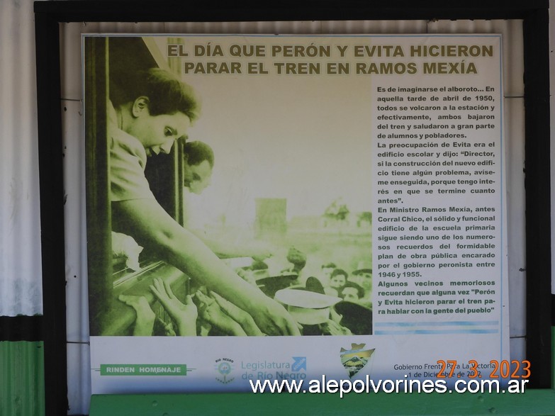 Foto: Estación Ministro Ramos Mexia - Ministro Ramos Mexia (Río Negro), Argentina