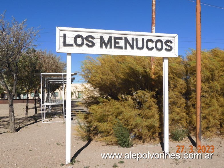 Foto: Estación Los Menucos - Los Menucos (Río Negro), Argentina