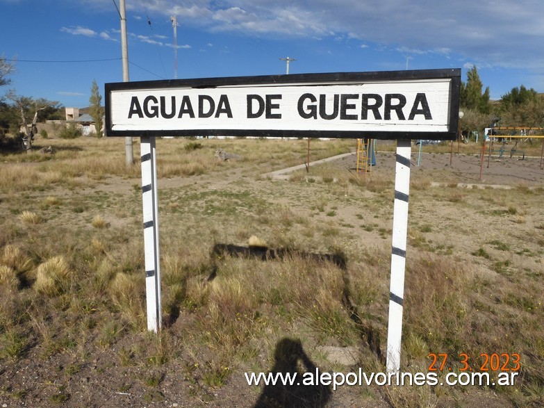 Foto: Estación Aguada de Guerra - Aguada de Guerra (Río Negro), Argentina