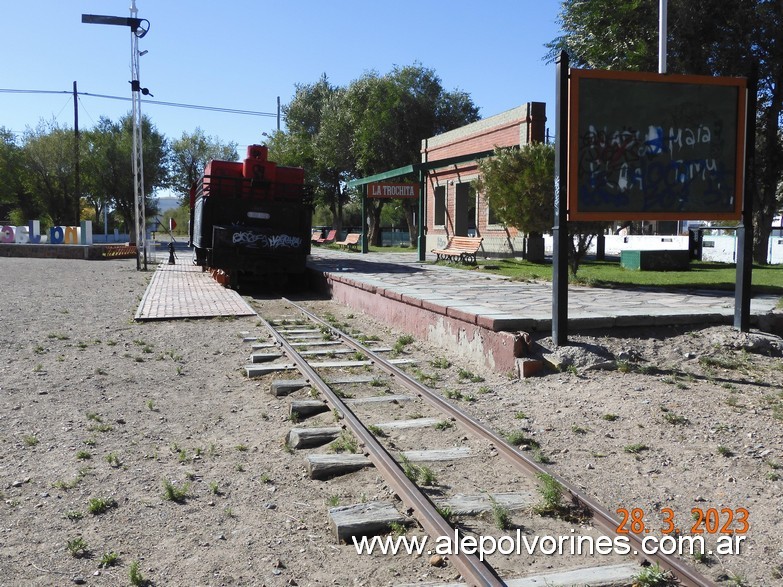 Foto: Ingeniero Jacobacci - Plaza La Trochita - Ingeniero Jacobacci (Río Negro), Argentina