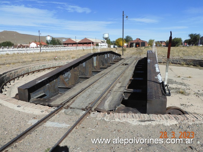 Foto: Estación Ingeniero Jacobacci - Mesa Giratoria - Ingeniero Jacobacci (Río Negro), Argentina