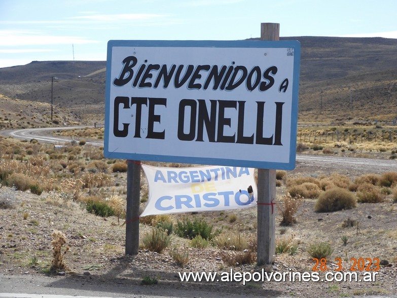 Foto: Clemente Onelli - Acceso - Clemente Onelli (Río Negro), Argentina