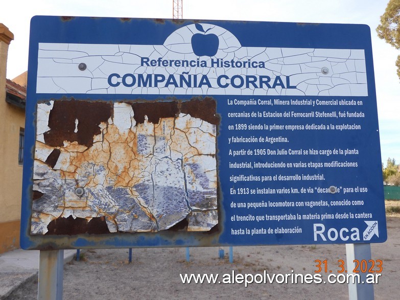 Foto: Estacion Padre Alejandro Stefenelli - General Roca (Río Negro), Argentina