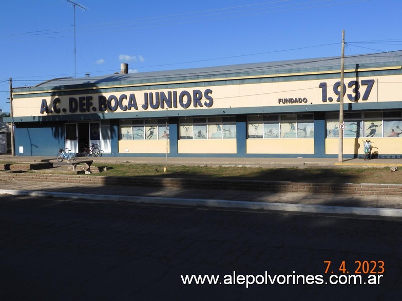 Foto: Camilo Aldao - Club Defensores Boca Juniors - Camilo Aldao (Córdoba), Argentina