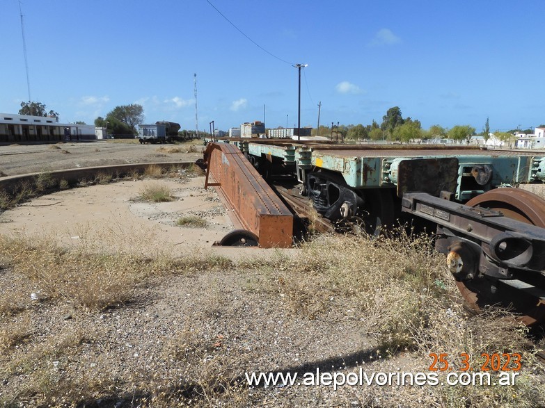 Foto: Estación San Antonio Oeste - Mesa Giratoria - San Antonio Oeste (Río Negro), Argentina