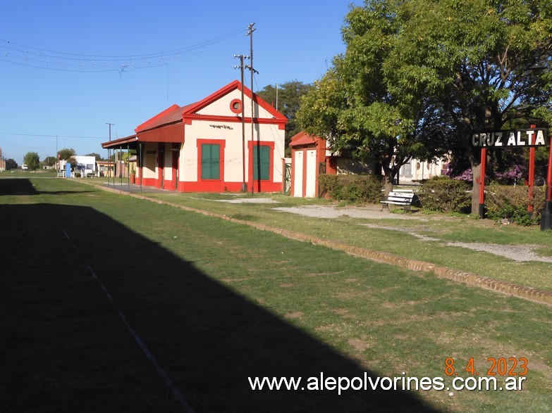 Foto: Estación Cruz Alta - Cruz Alta (Córdoba), Argentina