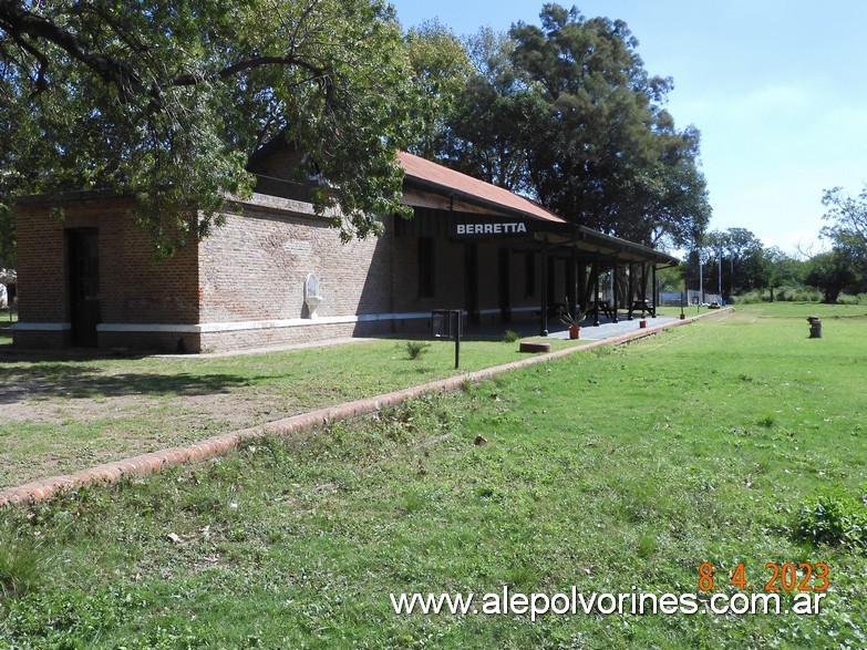 Foto: Estación Berretta - Berretta (Santa Fe), Argentina