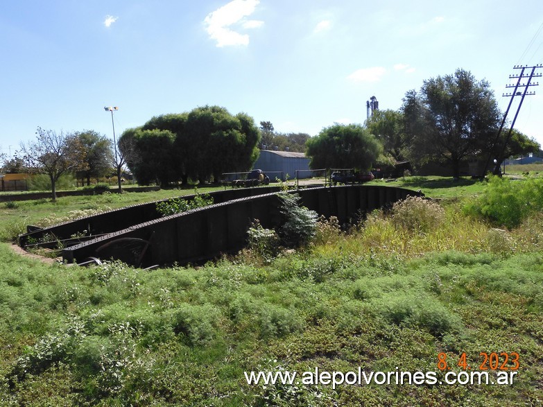 Foto: Estación Casilda - Mesa Giratoria - Casilda (Santa Fe), Argentina