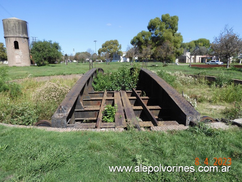 Foto: Estación Casilda - Mesa Giratoria - Casilda (Santa Fe), Argentina