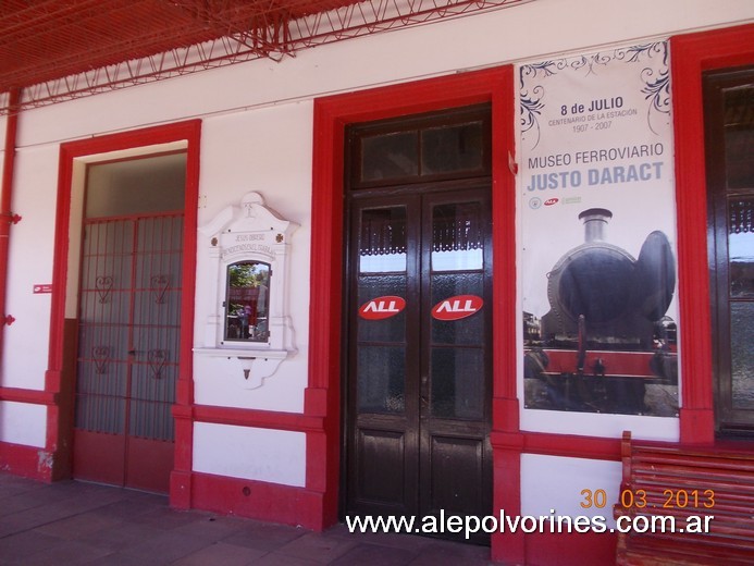 Foto: Estación Justo Daract - Justo Daract (San Luis), Argentina