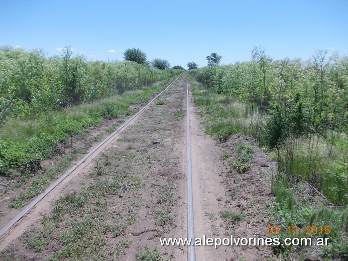 Foto: Apeadero Km 282 FCO - Lincoln (Buenos Aires), Argentina