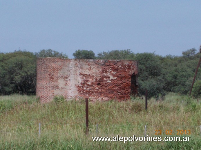 Foto: Apeadero Km 312 FCCNA - Logroño (Santa Fe), Argentina