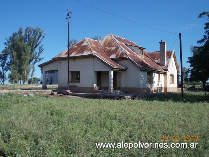 Foto: Estación Km 421 FCCNA Ramal C6 - Villa Minetti (Santa Fe), Argentina