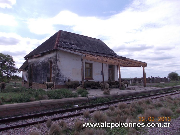 Foto: Estación Km 468 FCCNA - Gregoria Pérez de Denis (Santa Fe), Argentina