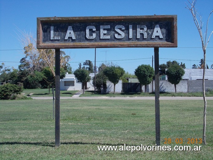 Foto: Estación La Cesira - La Cesira (Córdoba), Argentina