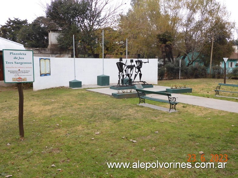 Foto: Tres Sargentos - Plazoleta de los Tres Sargentos - Tres Sargentos (Buenos Aires), Argentina