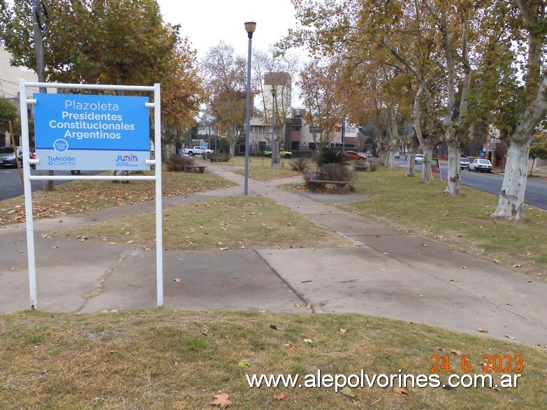 Foto: Junín - Plazoleta Presidentes Argentinos - Junin (Buenos Aires), Argentina