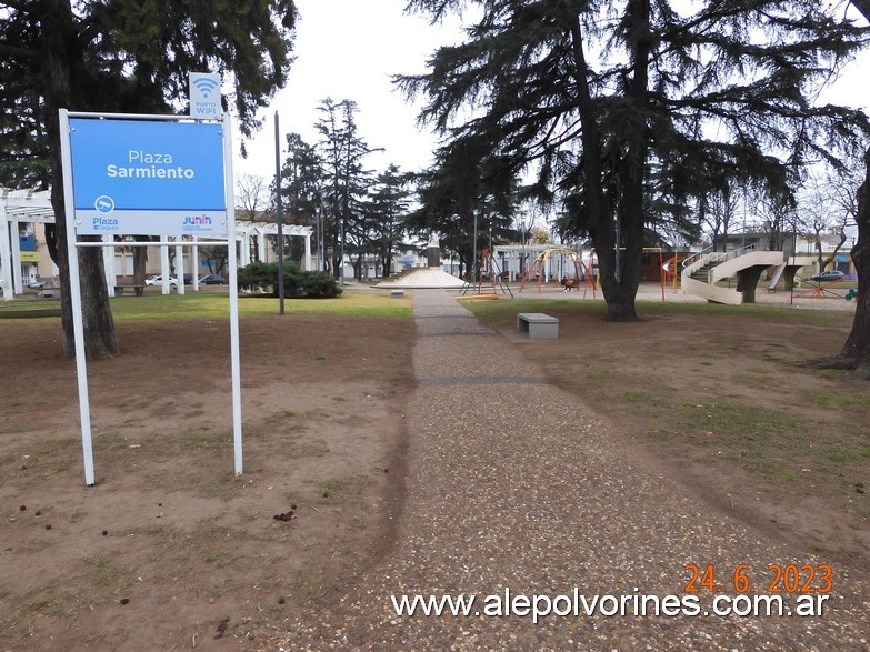 Foto: Junín - Plaza Sarmiento - Junin (Buenos Aires), Argentina