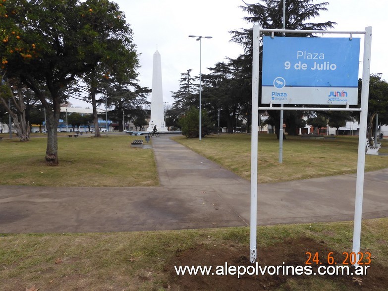 Foto: Junín - Plaza 9 de Julio - Junin (Buenos Aires), Argentina