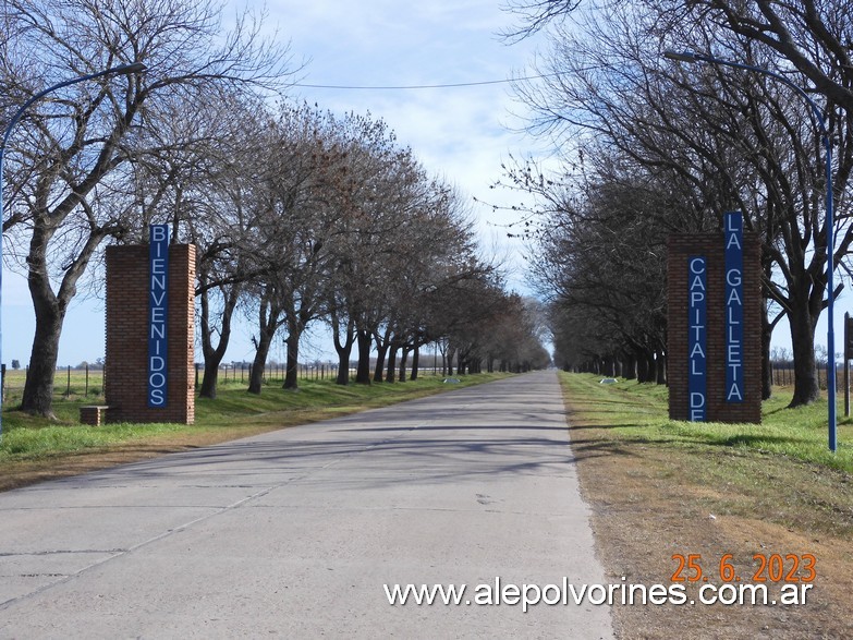 Foto: Rafael Obligado - Acceso - Rafael Obligado (Buenos Aires), Argentina