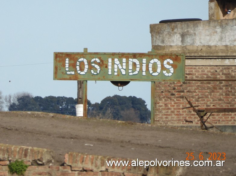 Foto: Estación Los Indios - Los Indios (Buenos Aires), Argentina