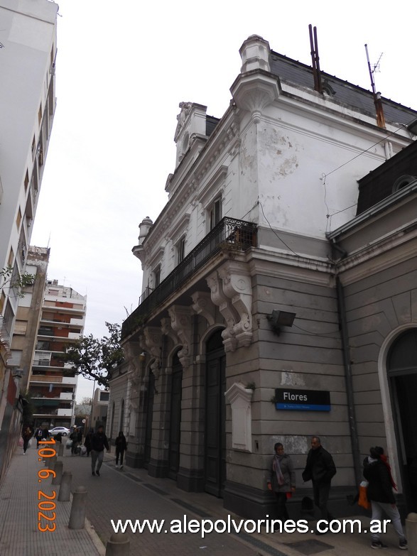 Foto: Estación Flores - Flores (Buenos Aires), Argentina