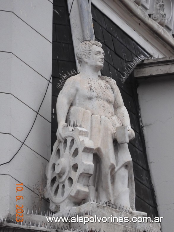 Foto: Flores CABA - Edificio Banco Nación - Flores (Buenos Aires), Argentina