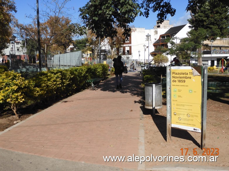 Foto: Flores CABA - Plazoleta 11 de Noviembre - Flores (Buenos Aires), Argentina