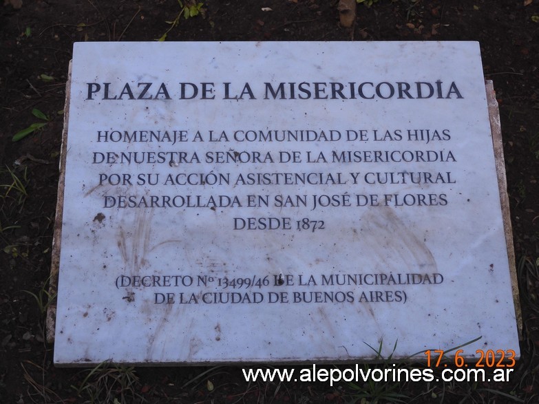 Foto: Flores CABA - Plaza de la Misericordia - Flores (Buenos Aires), Argentina