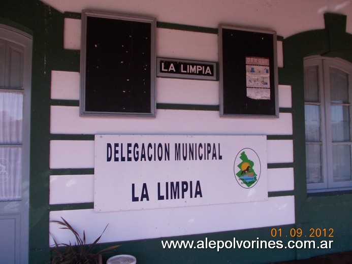 Foto: Estación La Limpia - La Limpia (Buenos Aires), Argentina