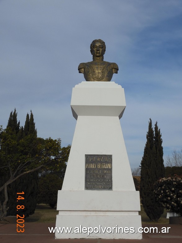 Foto: Henderson - Busto Manuel Belgrano - Henderson (Buenos Aires), Argentina