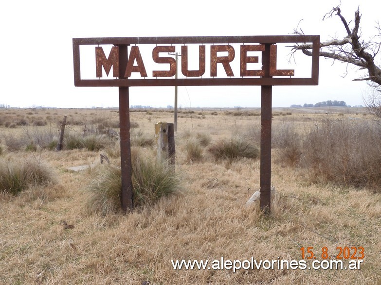 Foto: Estación Masurel FCRPB - Masurel (Buenos Aires), Argentina