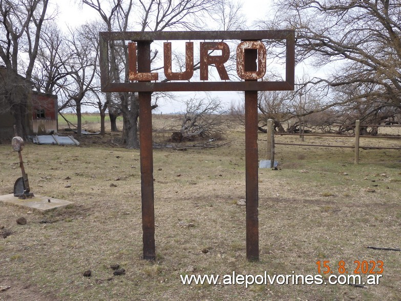 Foto: Estación Luro FCRPB - Luro (Buenos Aires), Argentina