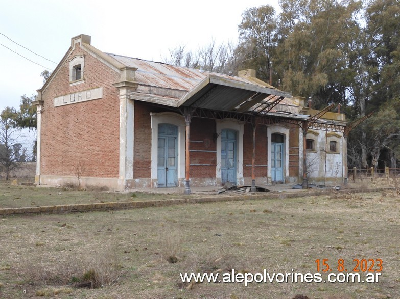 Foto: Estación Luro FCRPB - Luro (Buenos Aires), Argentina