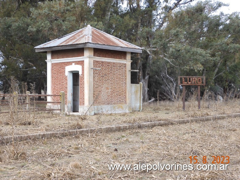 Foto: Estación Luro FCRPB - Luro (Buenos Aires), Argentina