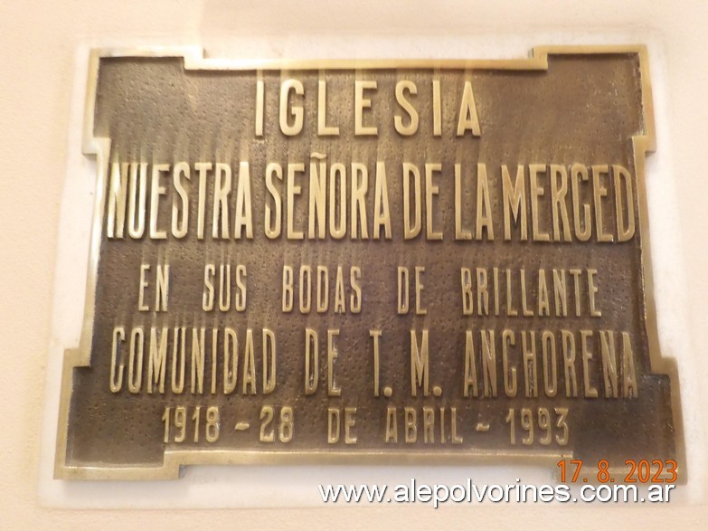 Foto: Tomas Anchorena - Iglesia NS de la Merced - Tomas Manuel Anchorena (La Pampa), Argentina