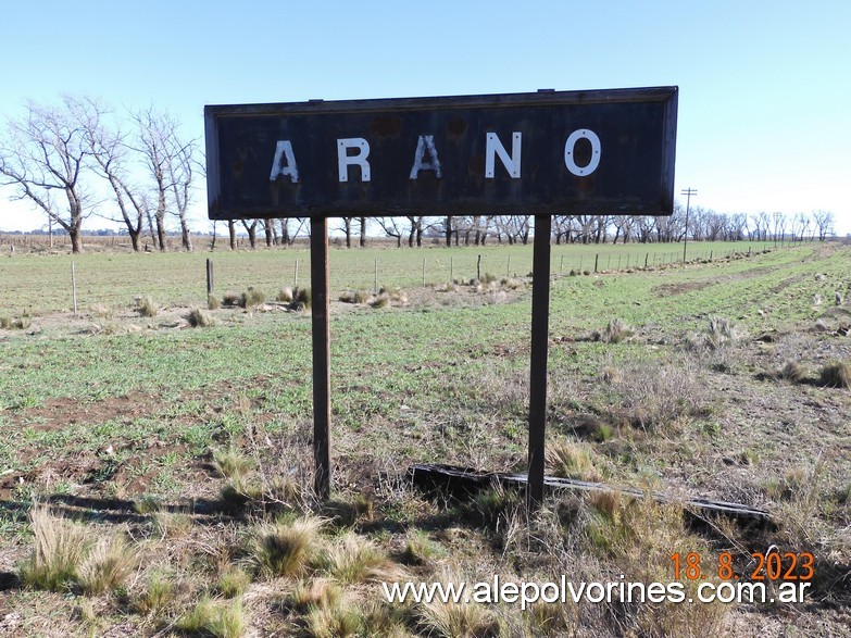 Foto: Estación Arano - Arano (Buenos Aires), Argentina