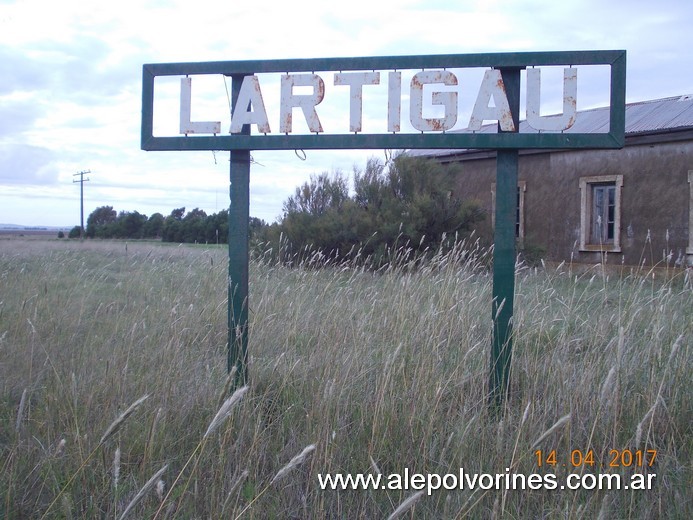 Foto: Estación Lartigau - Lartigau (Buenos Aires), Argentina