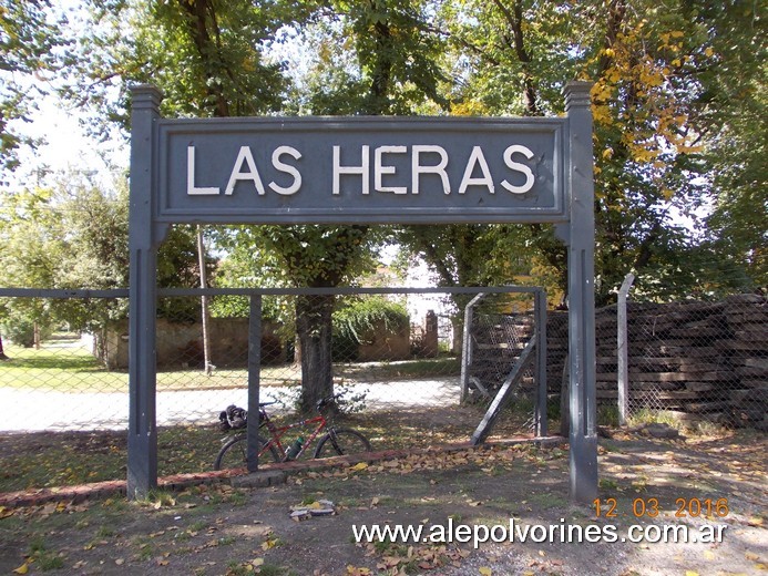 Foto: Estación Las Heras - General Las Heras (Buenos Aires), Argentina