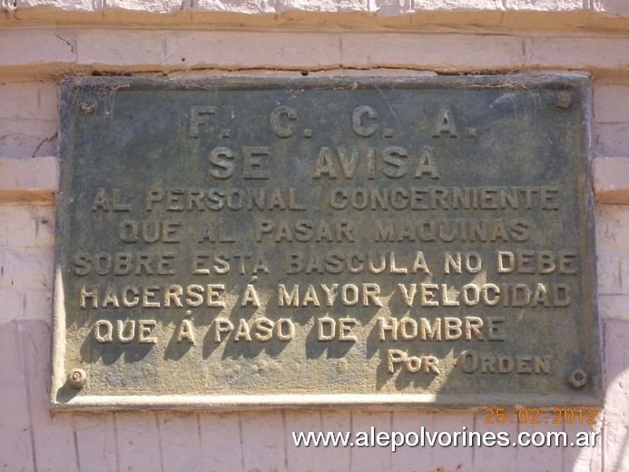 Foto: Estación Las Rosas - Las Rosas (Santa Fe), Argentina