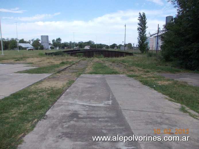 Foto: Estación Las Varillas FCCA - Mesa Giratoria - Estación Las Varillas FCCA (Córdoba), Argentina