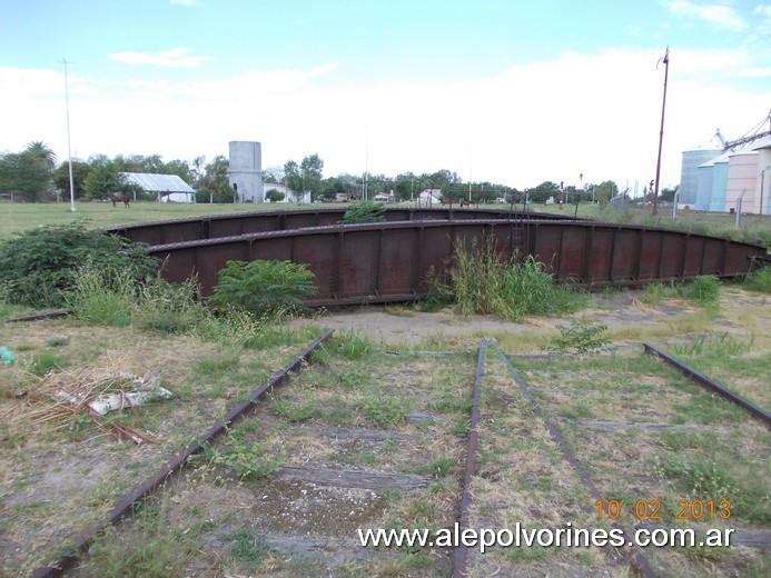 Foto: Estación Las Varillas FCCA - Mesa Giratoria - Estación Las Varillas FCCA (Córdoba), Argentina