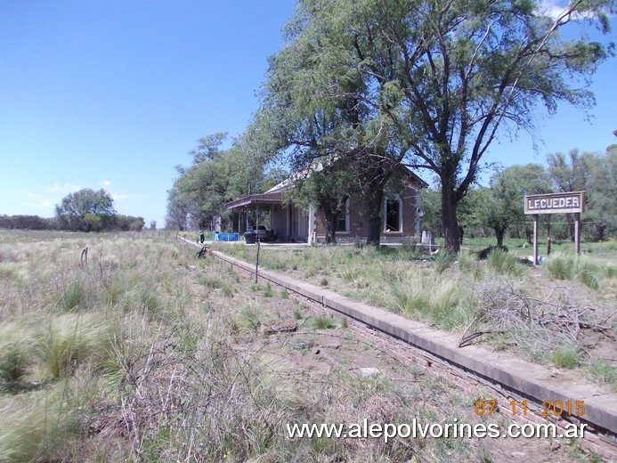 Foto: Estación Lecueder FCBAP - Lecueder (Córdoba), Argentina