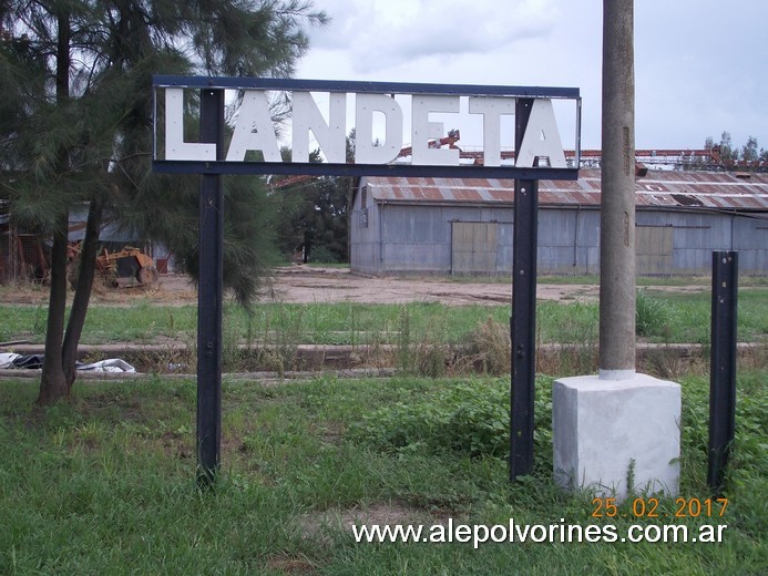 Foto: Estación Landeta - Landeta (Santa Fe), Argentina